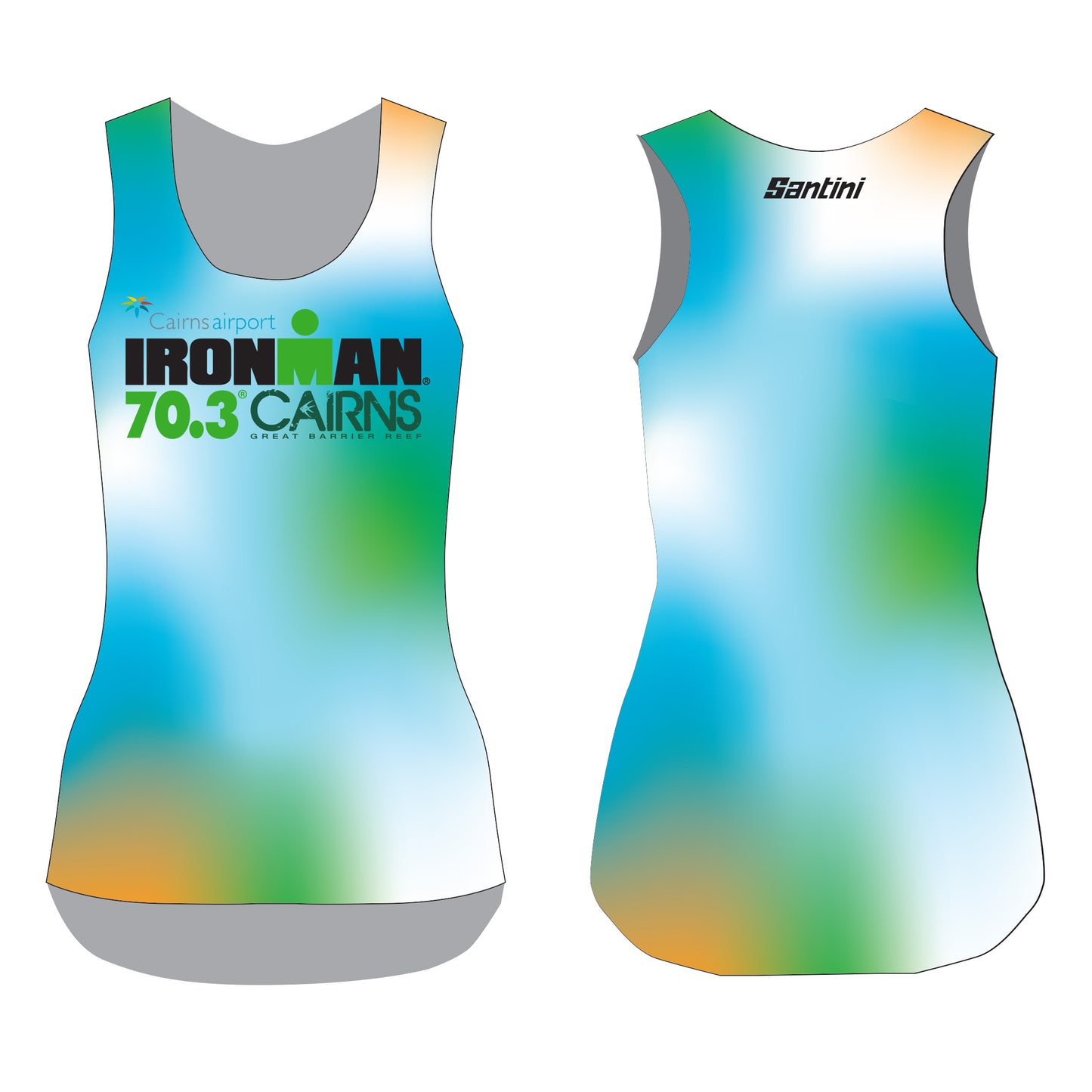 IRONMAN 70.3 Cairns 2023 Women's Base Layer Tank