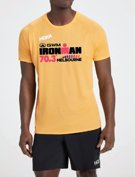 IRONMAN 70.3 Melbourne 2023 Men's HOKA Technical Tee