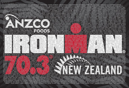 IRONMAN 70.3 New Zealand 2024 Name Shammy