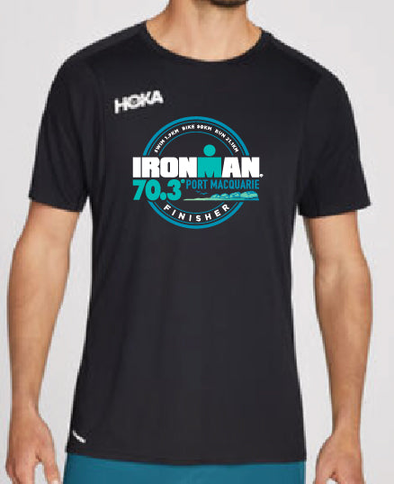IRONMAN 70.3 Port Macquarie 2023 Men's HOKA Finisher Technical Tee