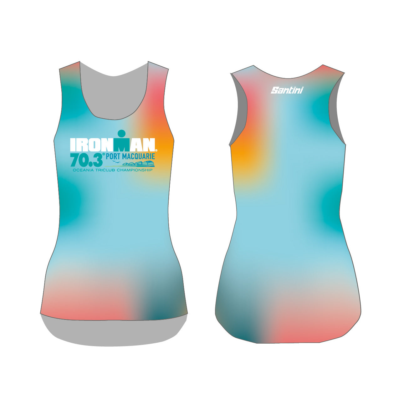 IRONMAN 70.3 Port Macquarie 2023 Women's Base Layer Tank