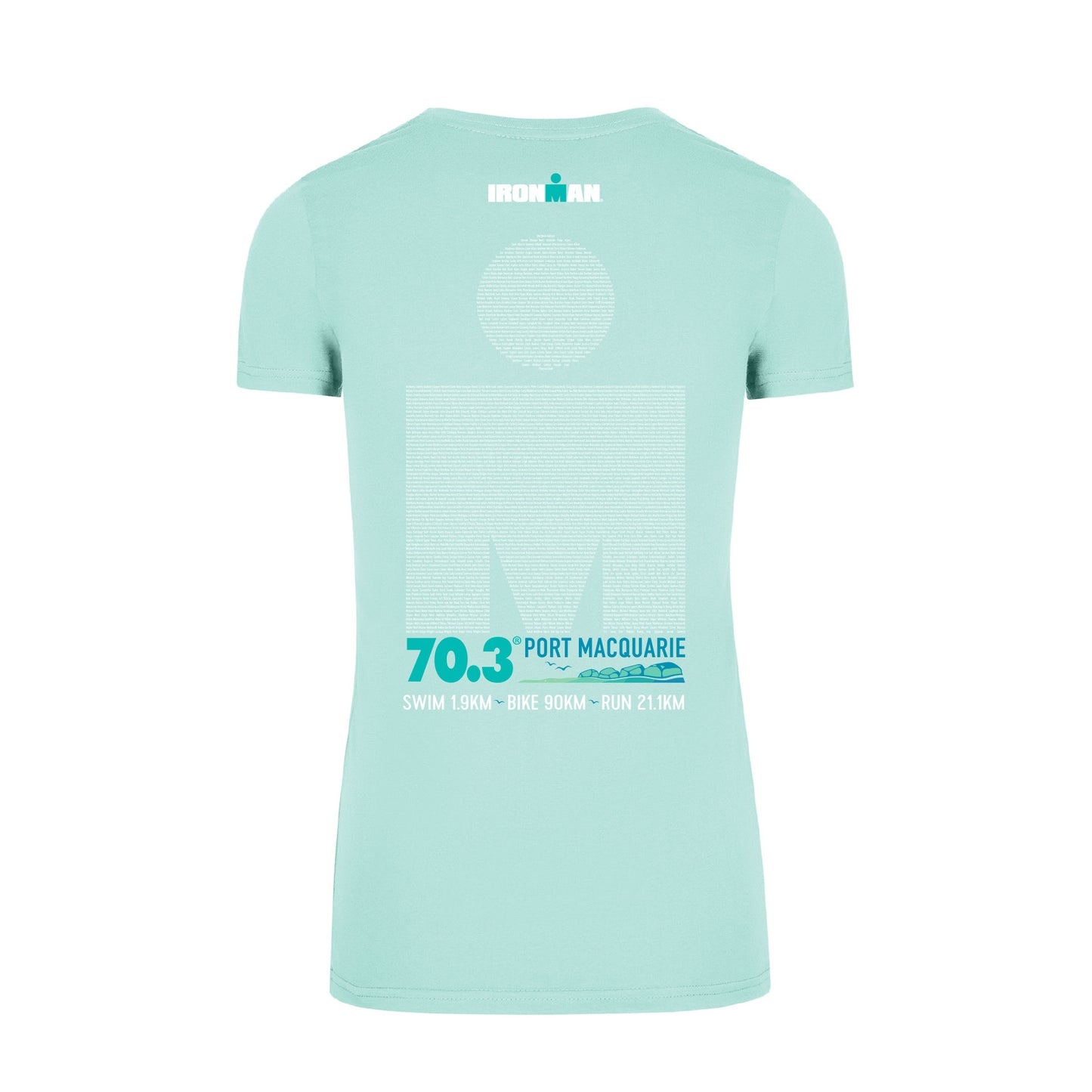 IRONMAN 70.3 Port Macquarie Women's Event Tee - Mint