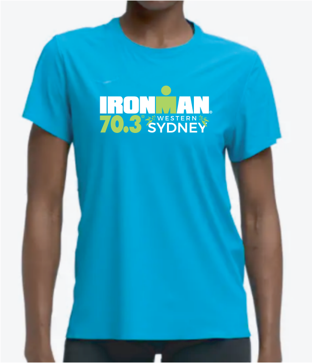 70.3 Western Sydney Short Sleeve Hoka Blue Womens