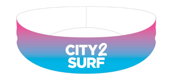City2Surf 2024 Event Headband