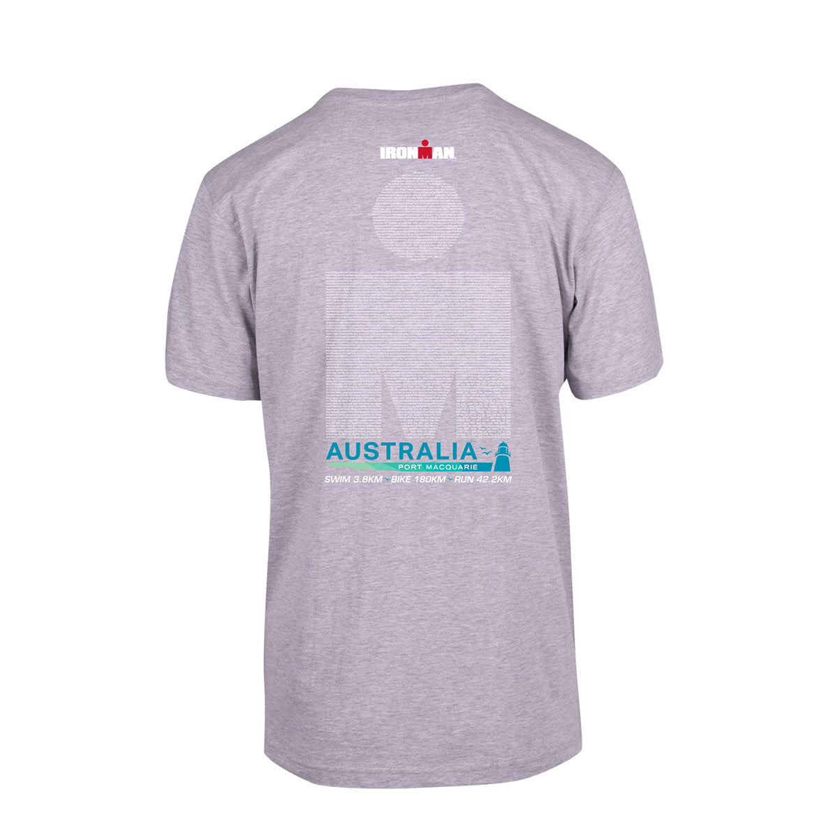 IRONMAN Australia 2023 Men's Name Tee - Grey