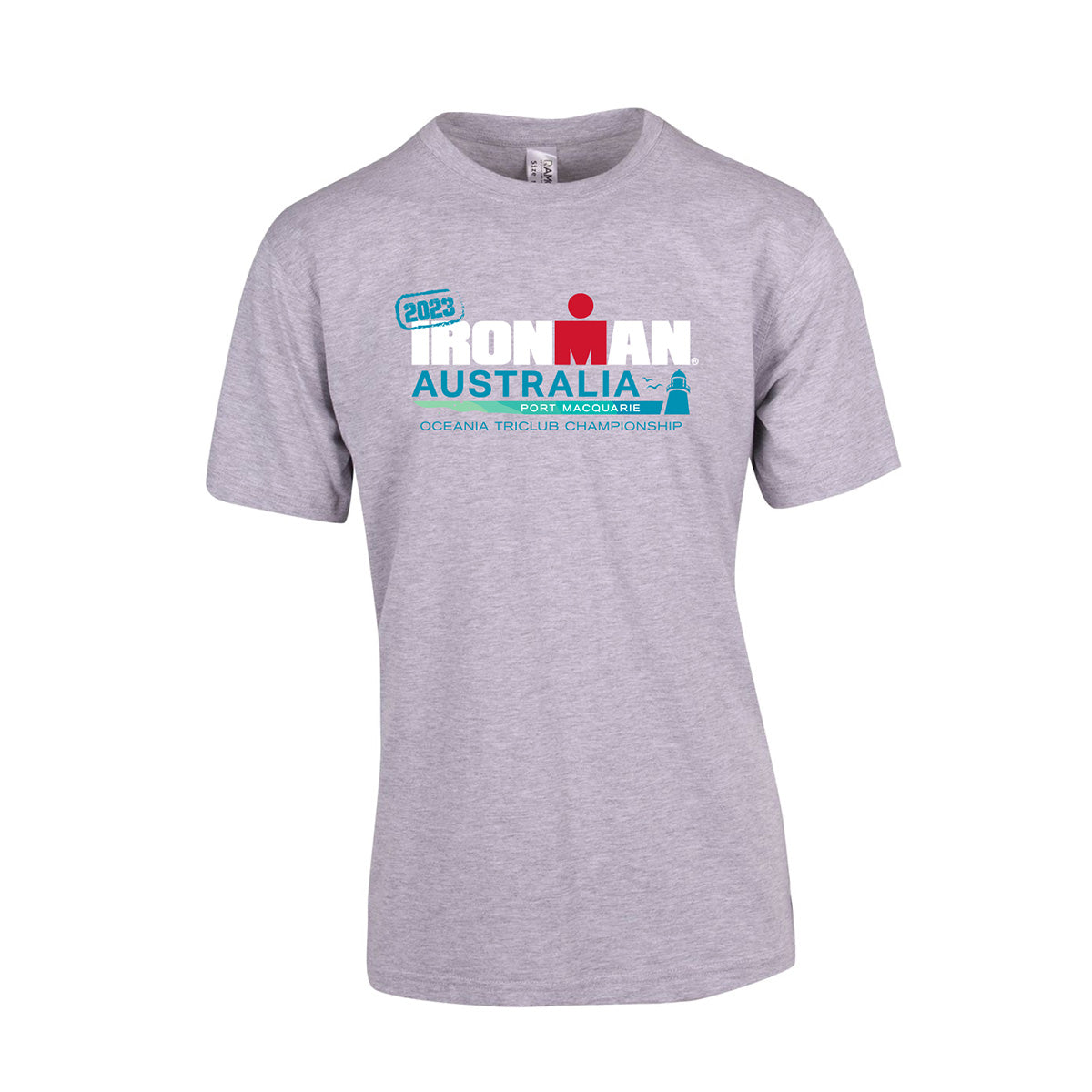 IRONMAN Australia 2023 Men's Name Tee - Grey