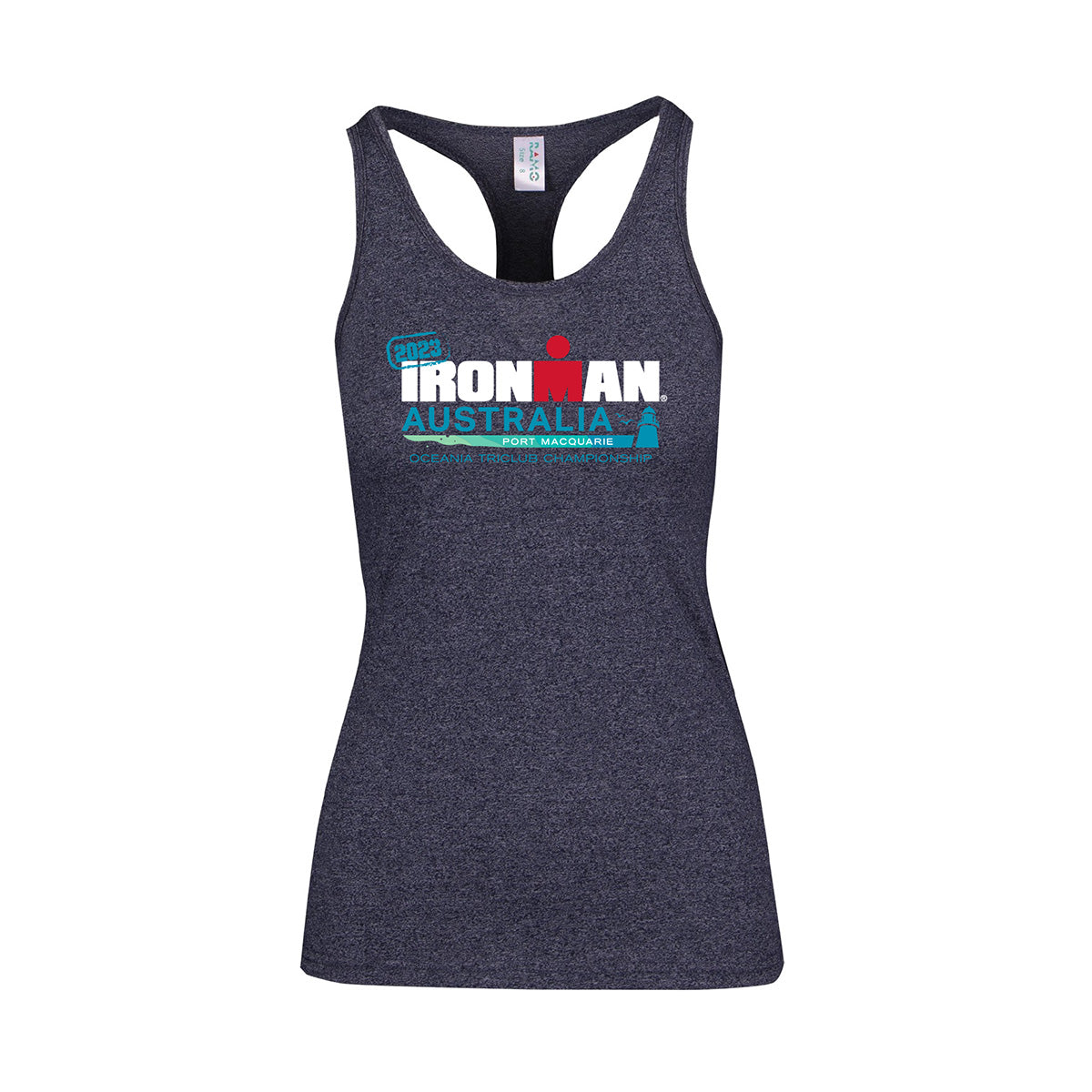 IRONMAN Australia 2023 Women's Name Tank - Navy