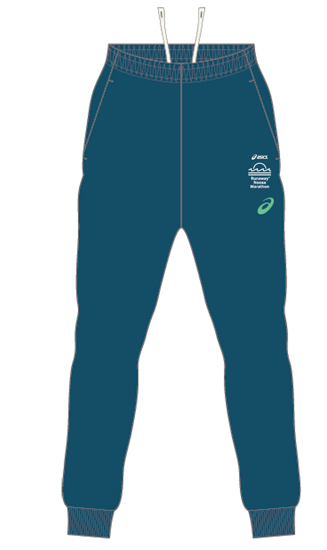 ASICS RUNAWAY NOOSA 2026 SWEAT PANTS DARK TEAL