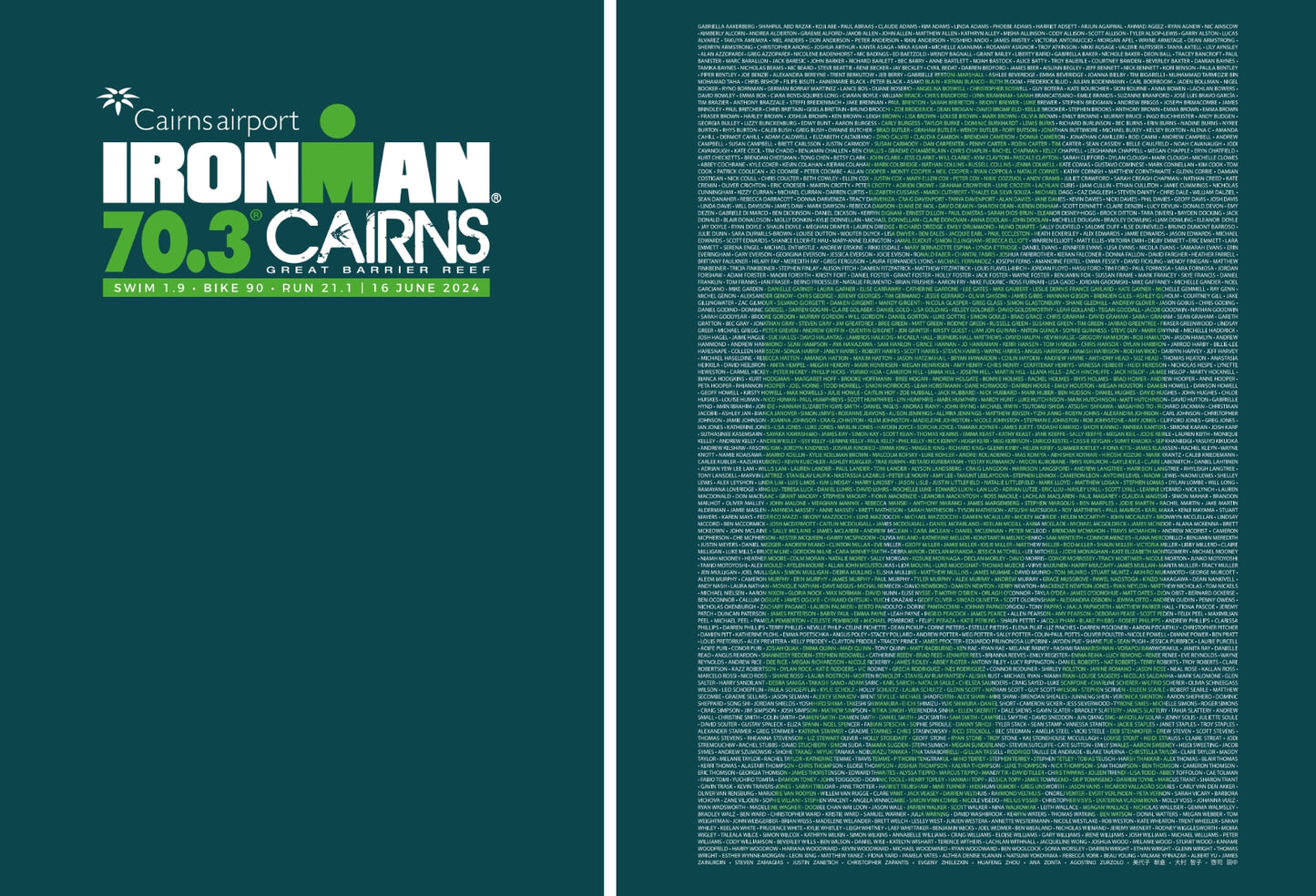70.3 IRONMAN Cairns 2024 Women's Name Tee