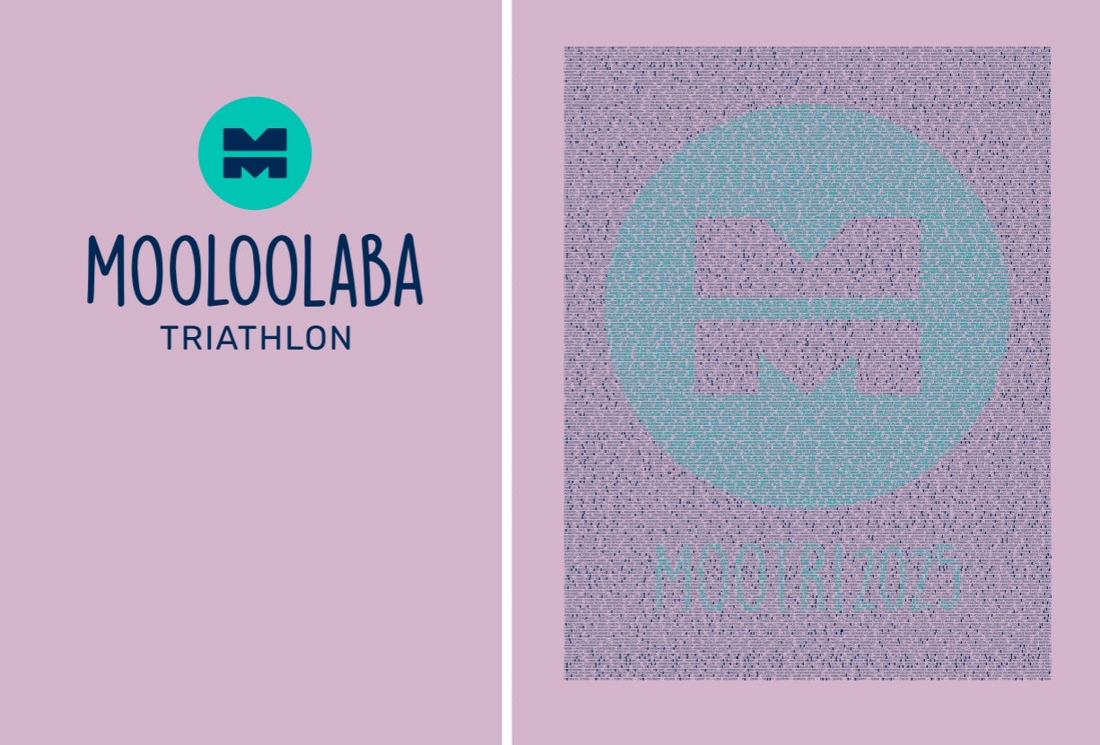 Mooloolaba Triathlon 2025 Name Tee Lavender Womens