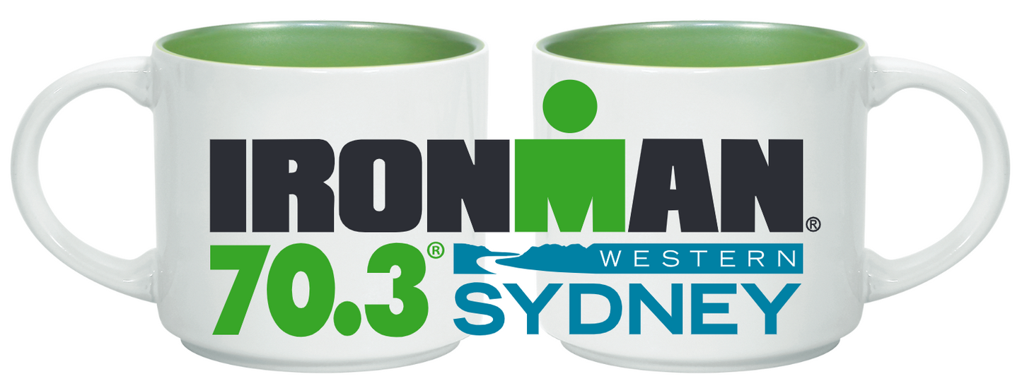 IRONMAN 70.3 Western Sydney Event Mug 2023