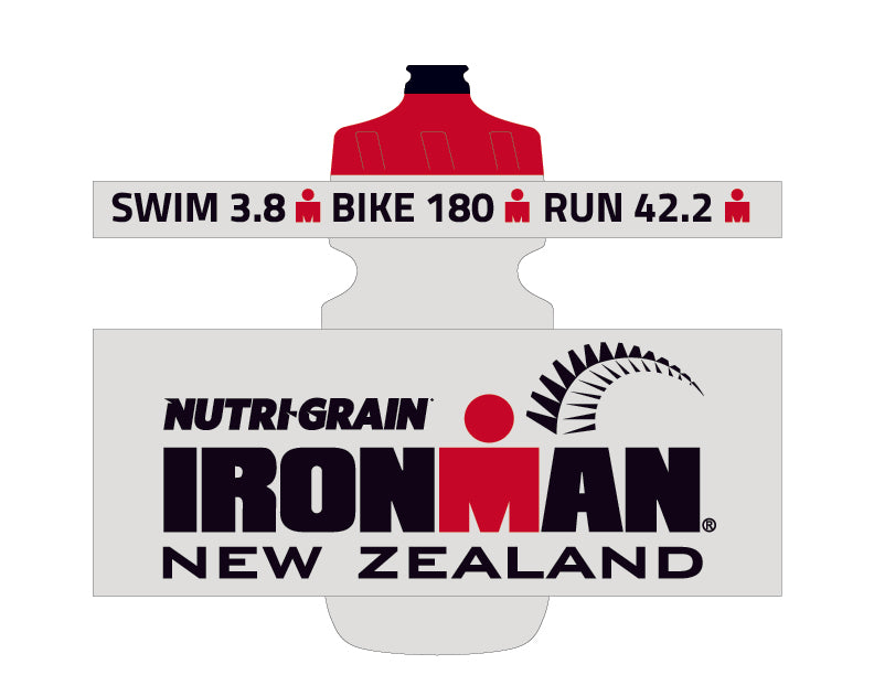 IRONMAN New Zealand Waterbottle Grey