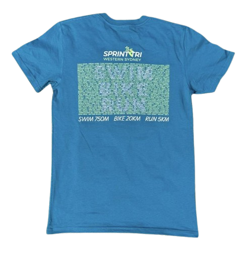IRONMAN 70.3 Western Sydney 2025 Unisex Sprint Tri Name Tee