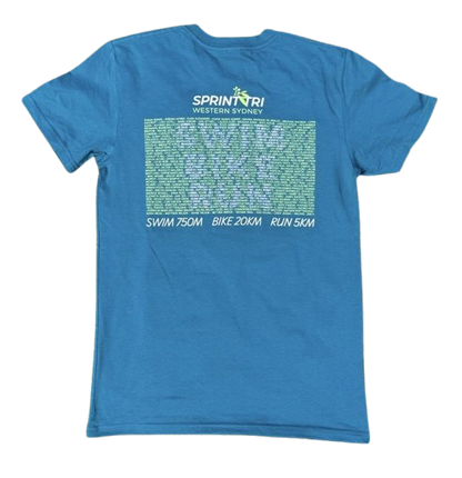 IRONMAN 70.3 Western Sydney 2025 Unisex Sprint Tri Name Tee