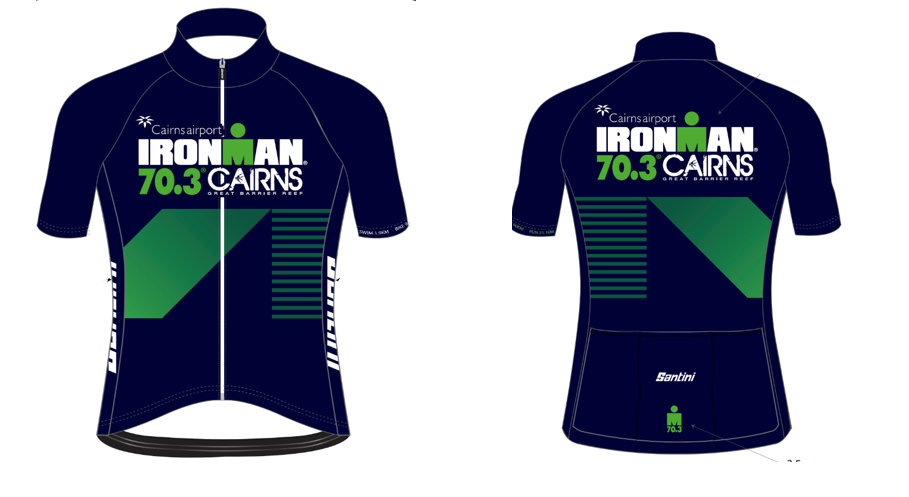 70.3 IRONMAN Cairns 2024 Men's Event Cycle Series Jersey