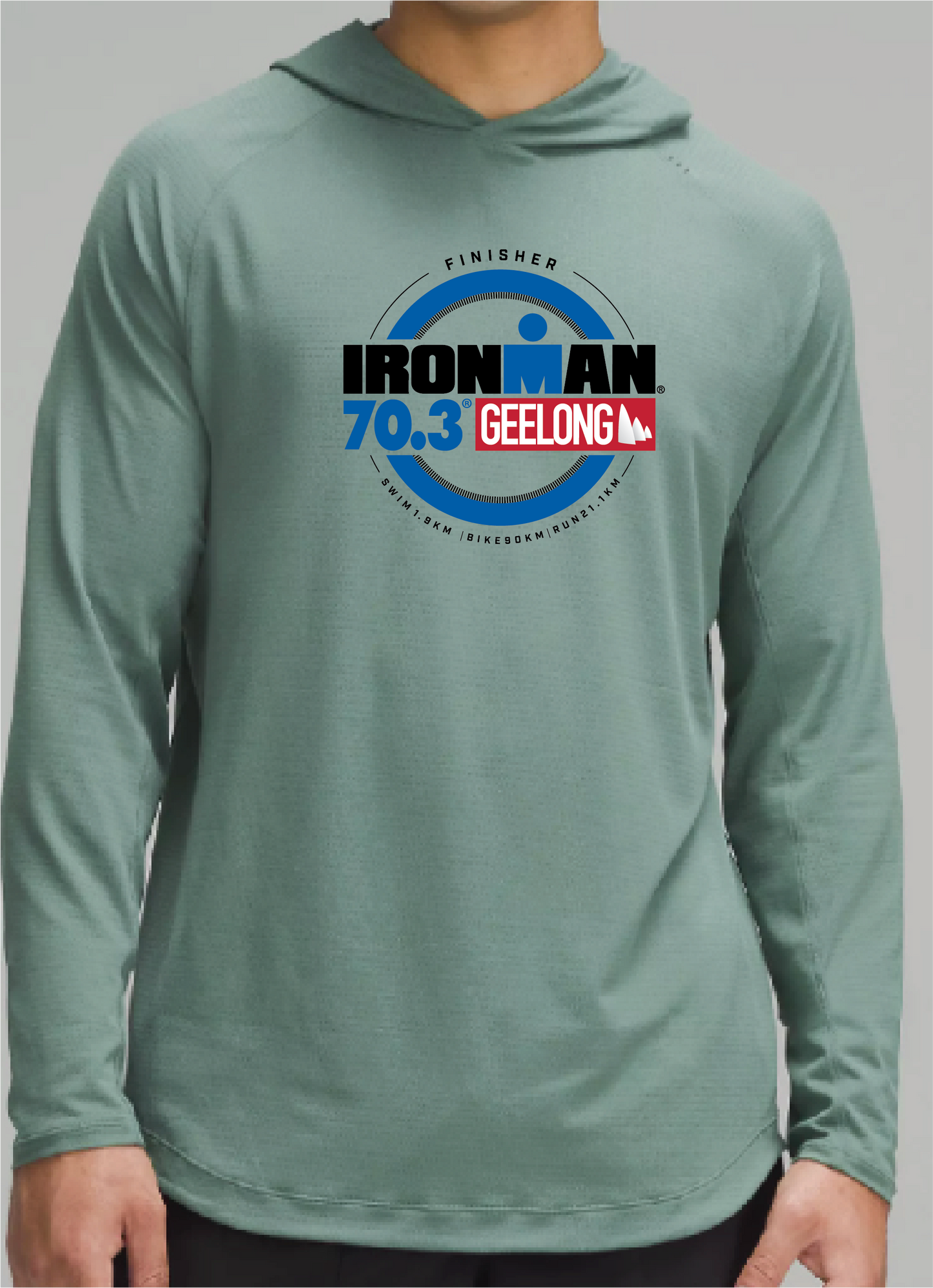 IRONMAN 70.3 Geelong 2024 Men's lululemon Finisher Hoodie