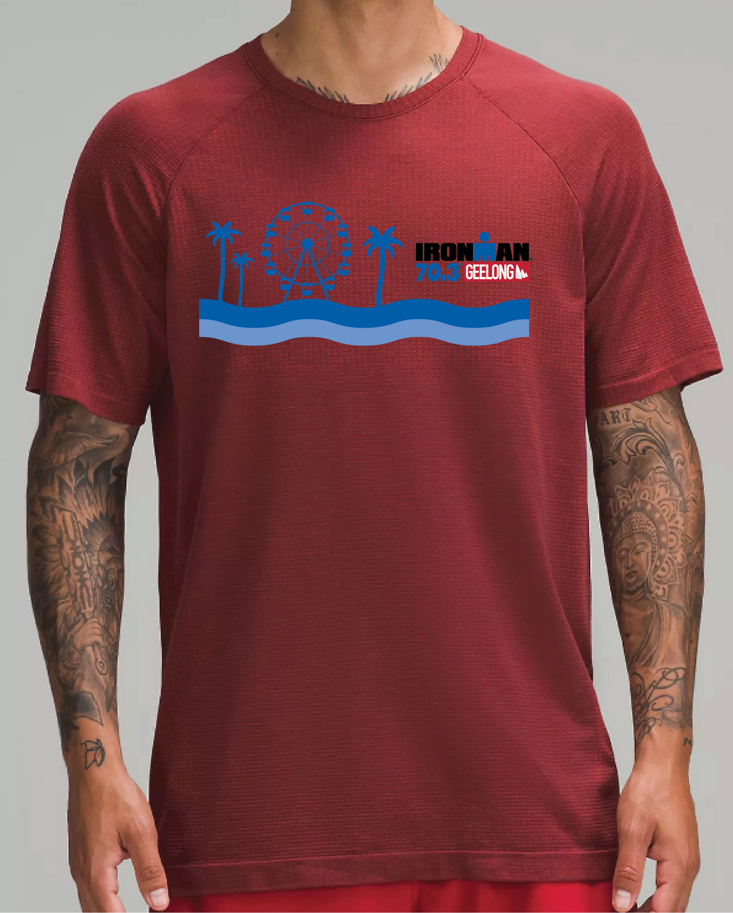 IRONMAN 70.3 Geelong 2024 Men's lululemon Tech Tee