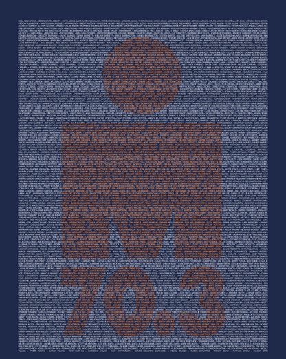 70.3 IRONMAN Western Australia 2024 Men's Name Tee- Cobalt
