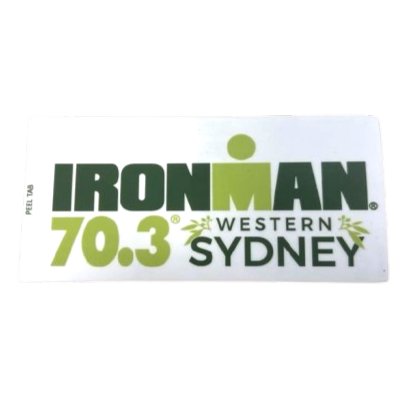 IRONMAN 70.3 Western Sydney 2025 Event Sticker