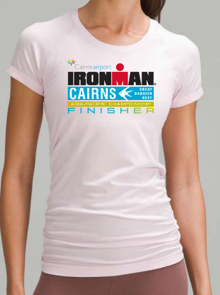 IRONMAN Cairns 2024 Women's Event Lululemon Finisher T-Shirt