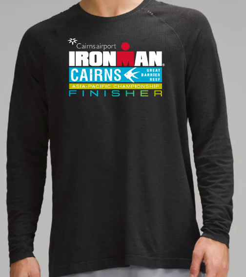 IRONMAN Cairns 2024 Men's Event Lululemon Finisher Long Sleeve