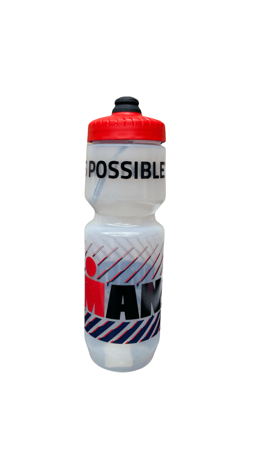 IRONMAN WATER BOTTLE CLEAR