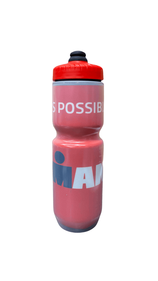 IRONMAN INSULATED WATER BOTTLE RED