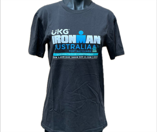 IRONMAN Australia 2025 Women's Name Tee - Coal