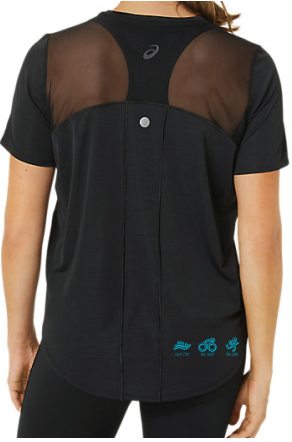 NT25 ROAD SHORT SLEEVE BLACK WOMENS