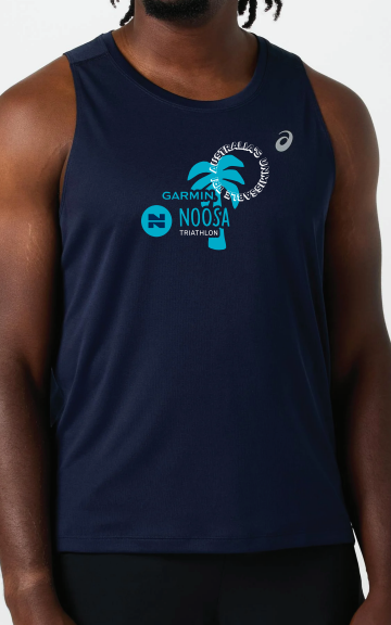 NT25 SILVER SINGLET MIDNIGHT MENS