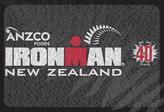 IRONMAN New Zealand 2024 Name Shammy