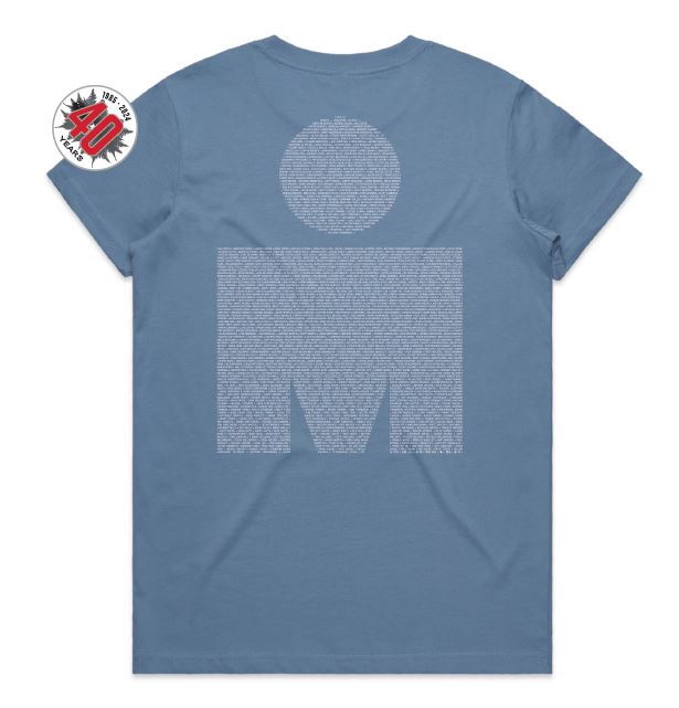 IRONMAN New Zealand Women's Name Tee 2024 - Carolina Blue