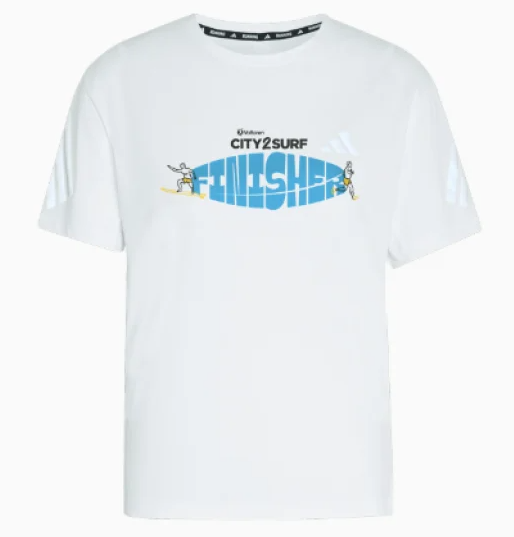 VOLTAREN CITY2SURF 2026 MEN'S WHITE FINISHER TEE