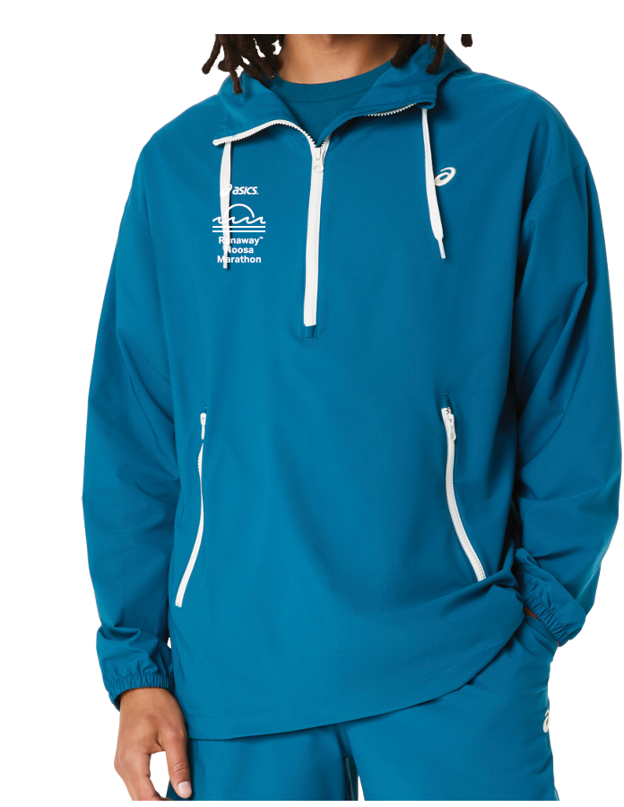 ASICS RUNAWAY NOOSA 2026 PULL OVER HOODIE DARK TEAL