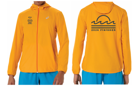 ASICS RUNAWAY NOOSA 2026 FINISHER JACKET YELLOW