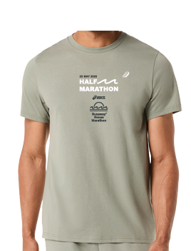 ASICS RUNAWAY NOOSA MEN'S 21.1K NAME TEE