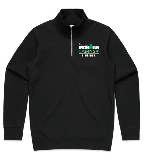 IRONMAN Cairns 2025 Men's Finisher Tech Half Zip