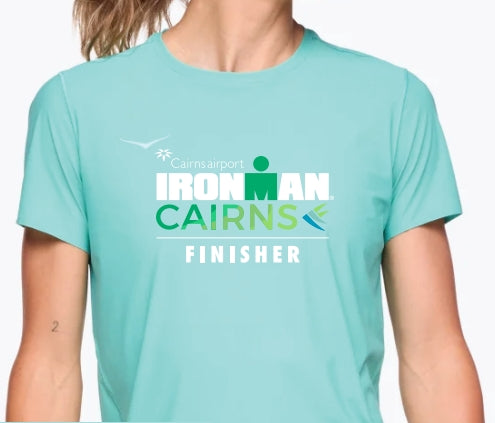 IRONMAN Cairns 2025 Women's Finisher Tech Short Sleeve