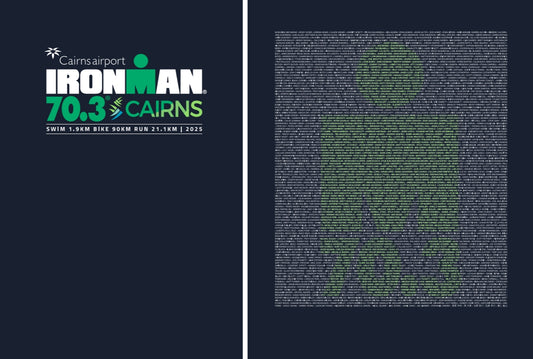 70.3 IRONMAN Cairns 2025 Women's Name Tee - Midnight