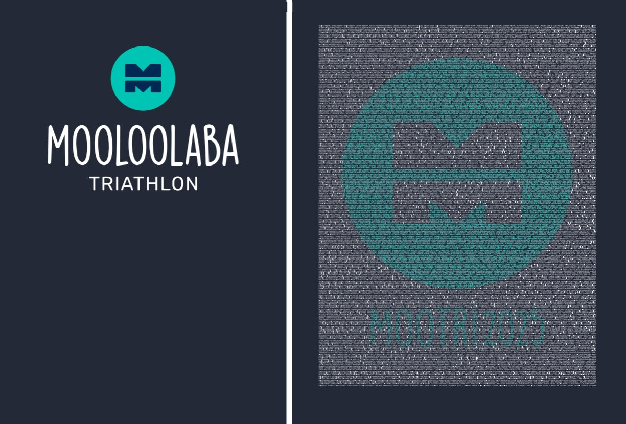 Mooloolaba Triathlon 2025 Name Tee Midnight Mens
