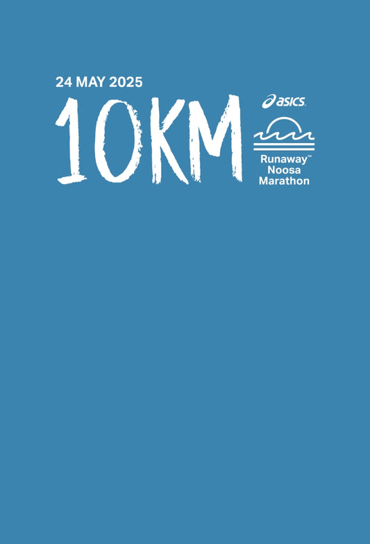 Runaway Noosa 2025 Unisex Event Name Tee 10k