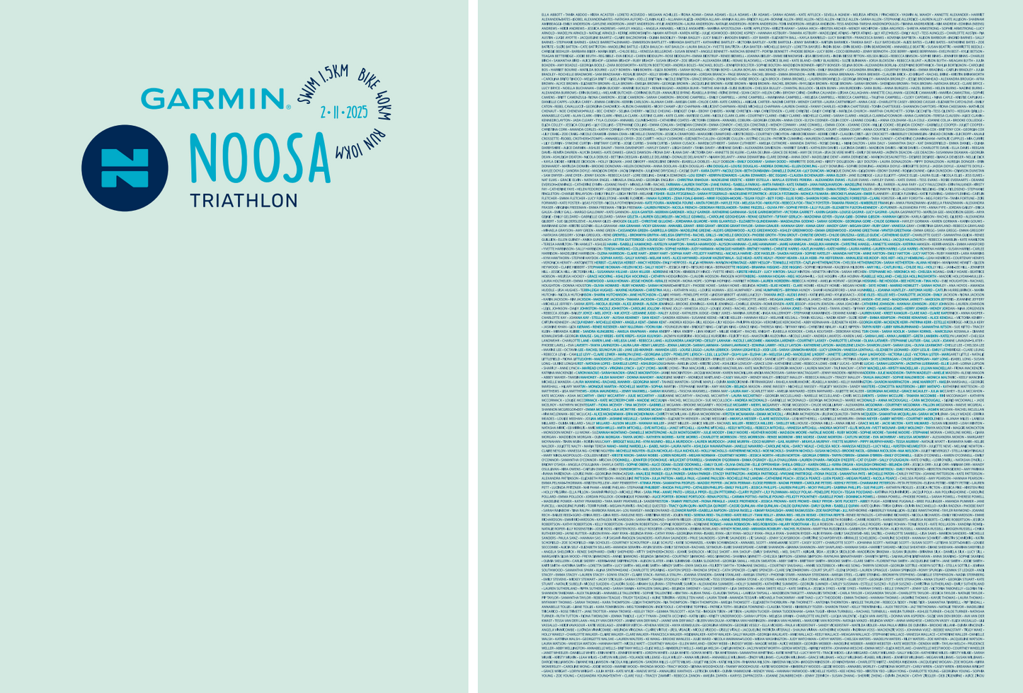 NT25 NAME TEE A-Z SEAFOAM WOMENS