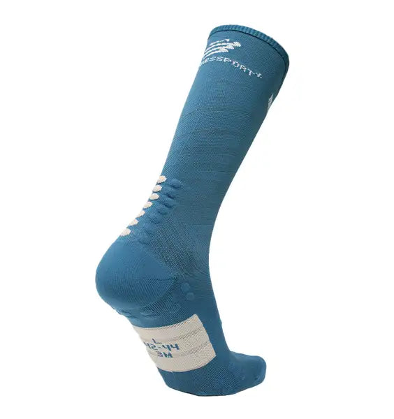 COMPRESSPORT 2023 HERITAGE FULL SOCK BLUE