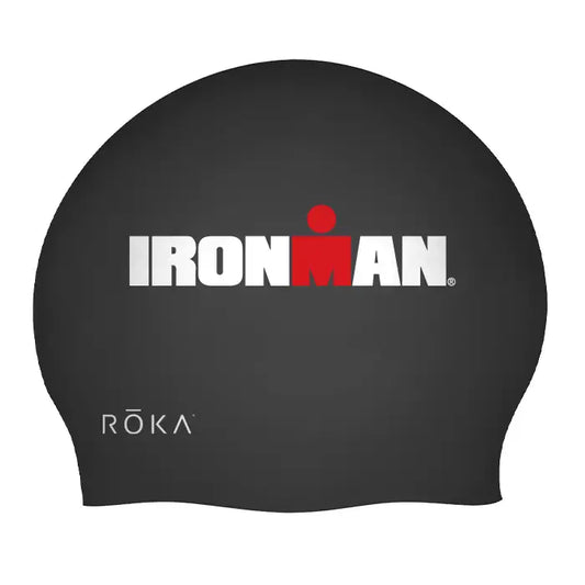 ROKA SILICONE SWIM CAP BLACK