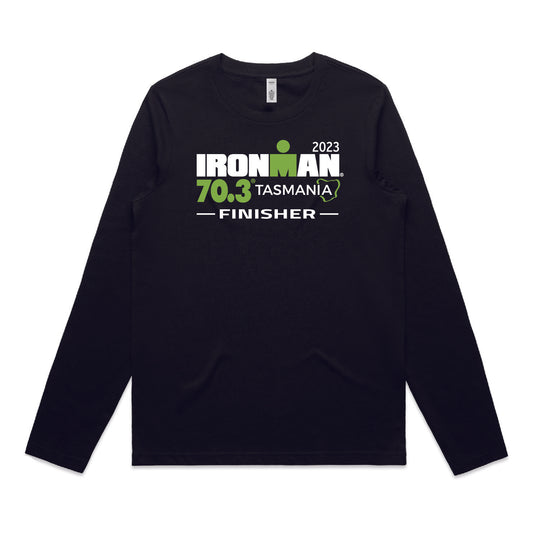IRONMAN 70.3 Tasmania Women's Finisher Long Sleeve Shirt