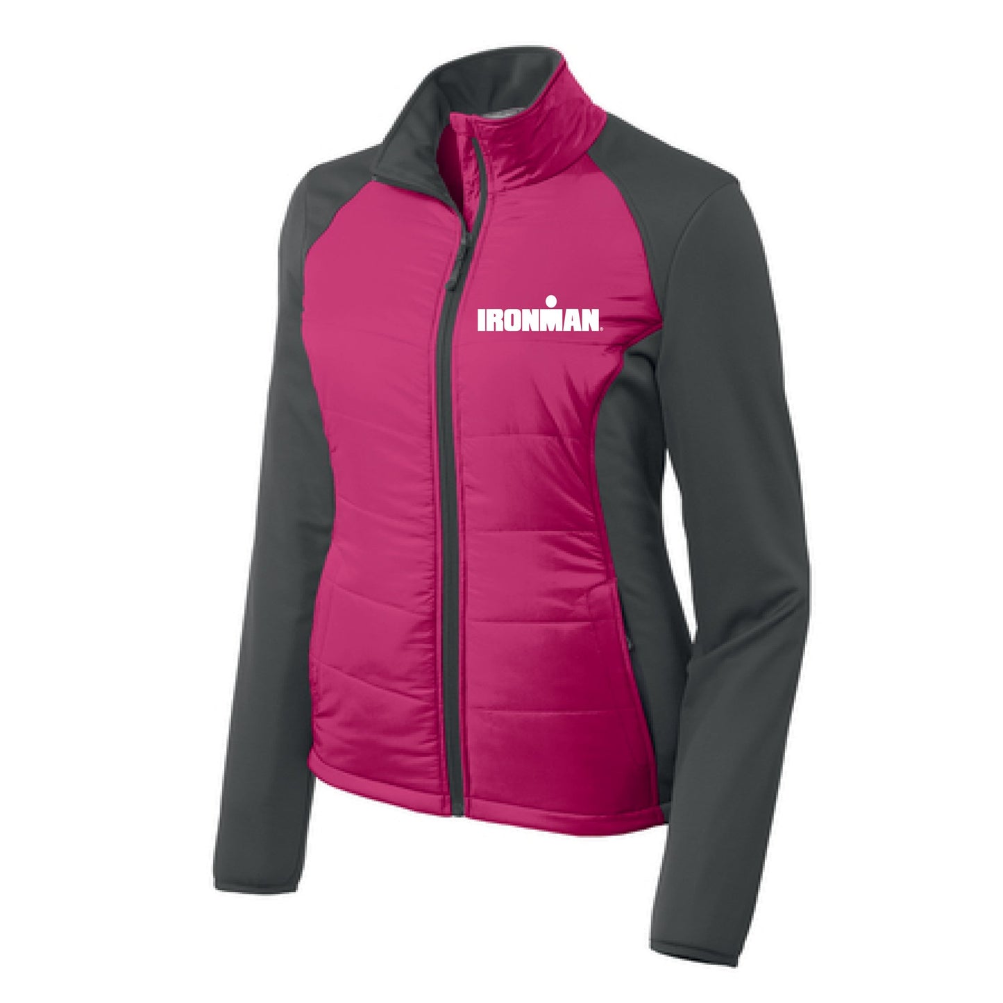 IRONMAN Women's Full Zip Puffer Jacket