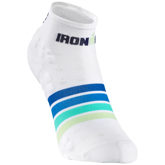 IRONMAN CompressSport Run Low Cut Sock - White
